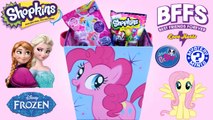 GIANT My Little Pony Easter Basket SURPRISE | BFFS MLP Fash'ems Mystery Minis Frozen Fashems