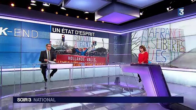 Des milliers de manifestants contre la prolongation de l'état d'urgence