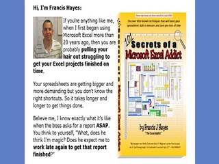 101 Secrets of a Microsoft Excel Addict!