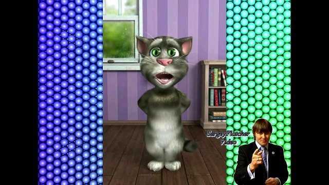 Коробочка Talking Tom. Говорящий Кот Том поет песню Коробейники ('Коробочка')