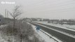 UK weather: Treacherous driving conditions as snow and ice alert extended