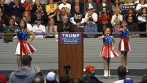 Donald Trump enlists young cheerleaders to perform ‘Donald Trump Jam’