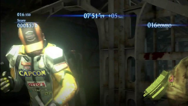 RESIDENT EVIL 6 [HD] - THE MERCENARIES - PIERS (COSTUME 1) DUO - ROOFTOP MISSION (S RANK!)