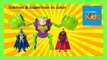 superheros jouets batman superman joker | Superhero Superman Batman Toys french battle Gotham City Joker Robo rampage superheroes