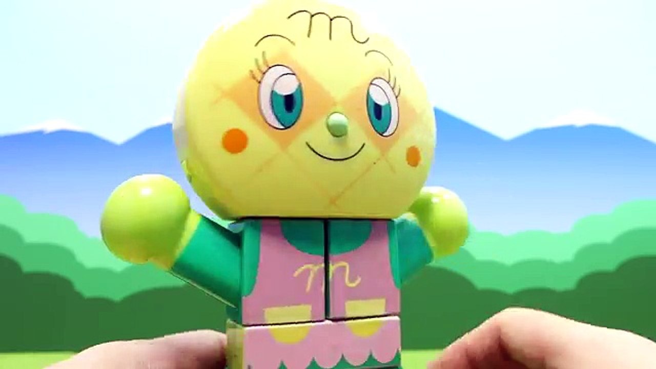 アンパンマン　おしゃべりブロック anpanman
