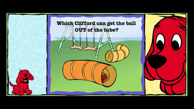 Clifford The Big Red Dog Which Clifford Cartoon Animation PBS Kids Game Play Walkthrough