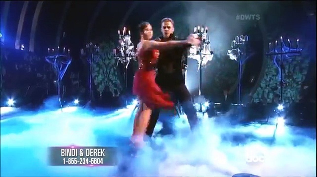 Bindi Irwin & Derek\'s \"ArgentineTango\" Week 7 - DWTS Season 21  (Halloween Night)