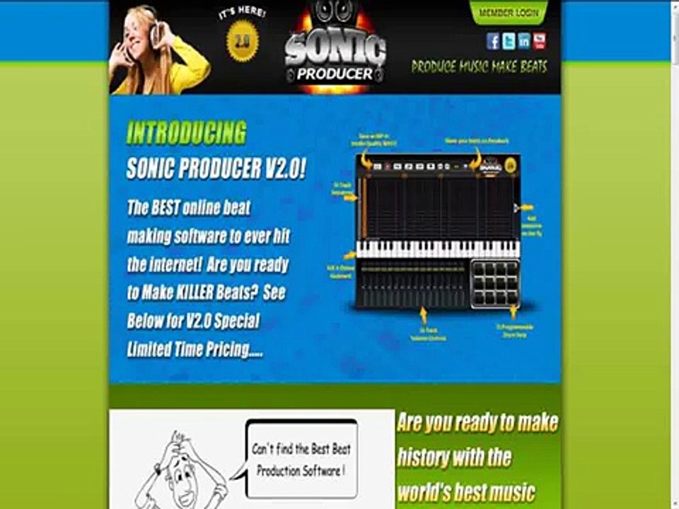 Sonic Producer V2.0 Just Released! #1 Music Production Software!