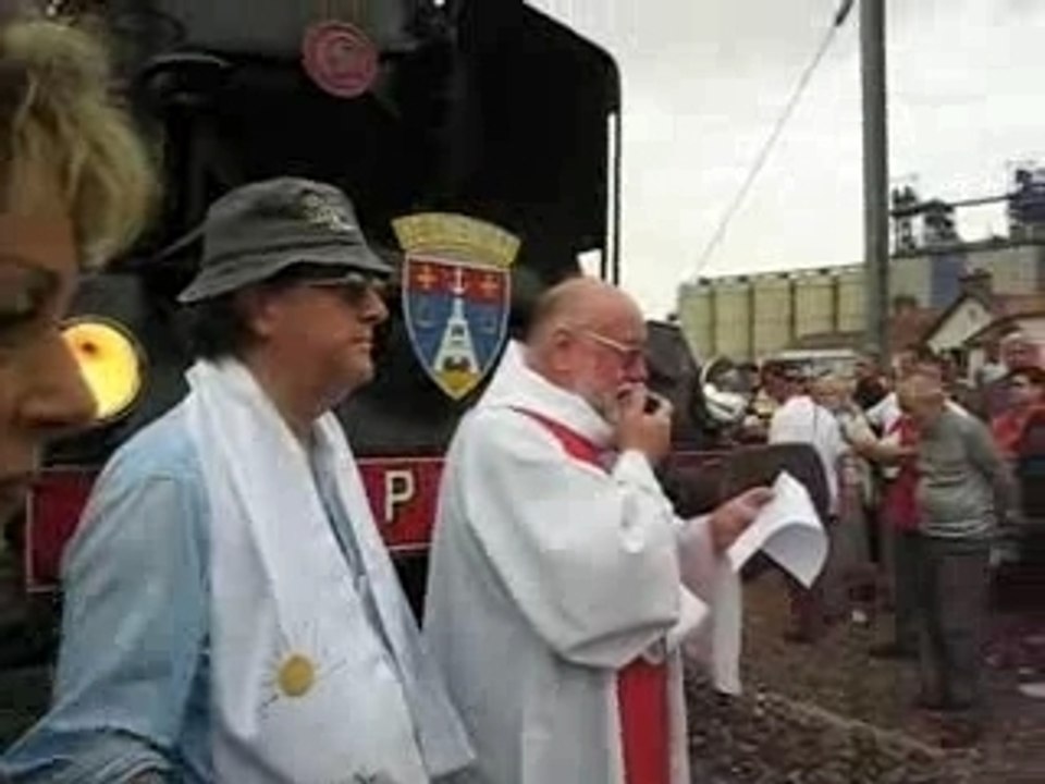 Bénédiction de la 241P17 à Louhans