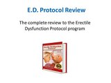 ED Protocol Review - Natural Erectile Dysfunction Treatment
