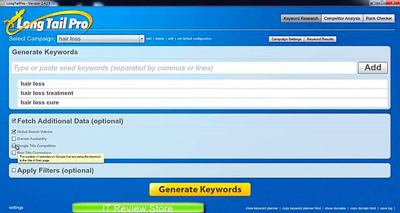 Long Tail Pro - Best Keyword Research Tool with Discount Link