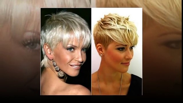 Модная короткая стрижка Пикси Women's short haircut