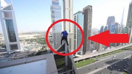 Quien necesita un ascensor? Parkour EXTREMO