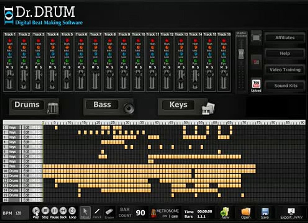 Beat Making Software   Dr Drum Minimal Beat, Check It Out