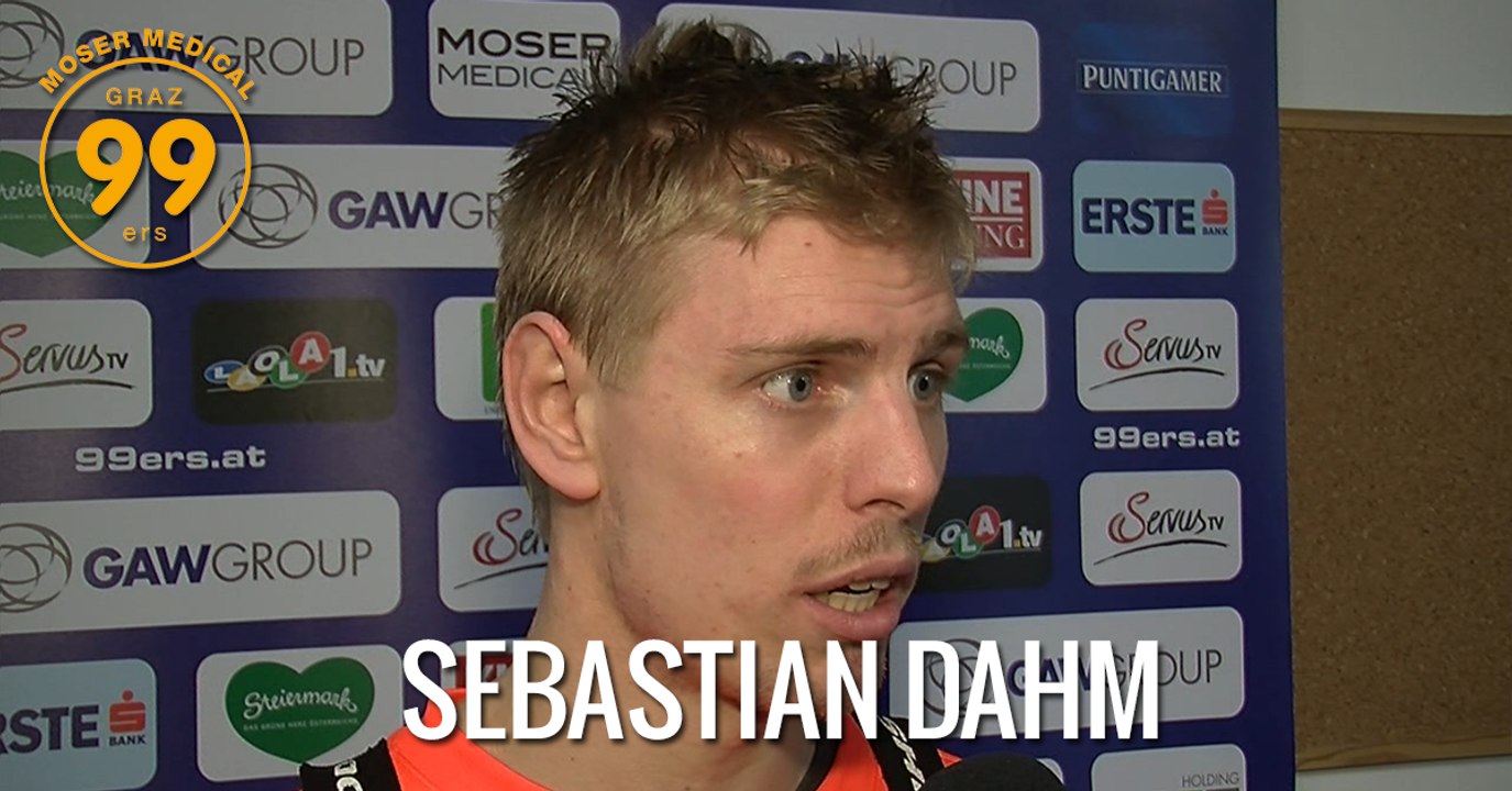 'Gut gekämpft, aber nicht schön' - Sebastian Dahm Graz99ers