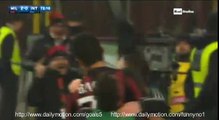 Carlos Bacca Goal AC Milan 2 - 0 Inter Serie A 31-1-2016