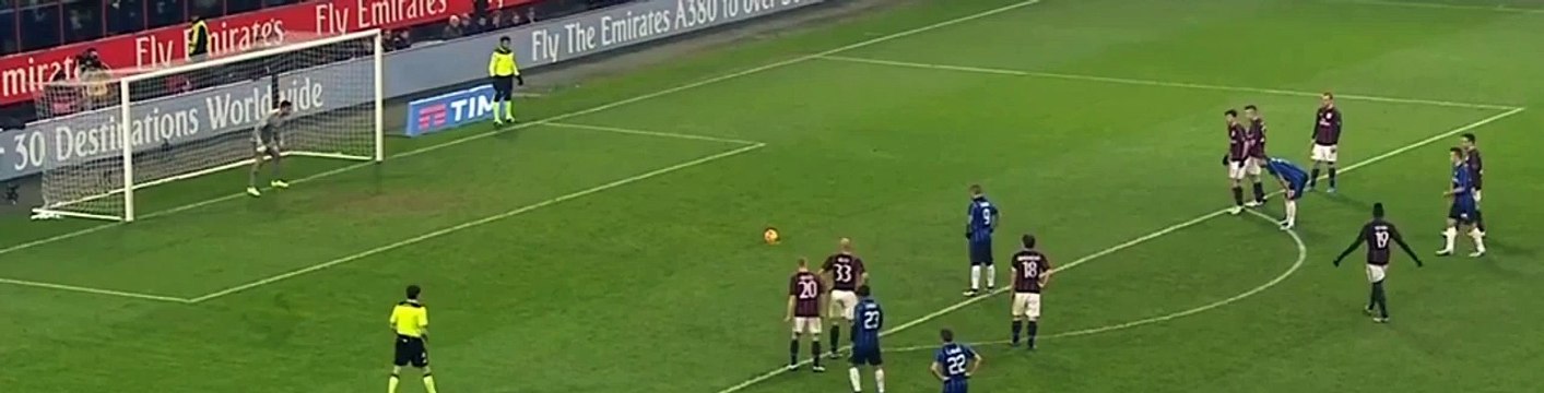 Mauro Icardi Missed Penalty - AC Milan vs Inter Milan 3-0 Serie A 2016 HD