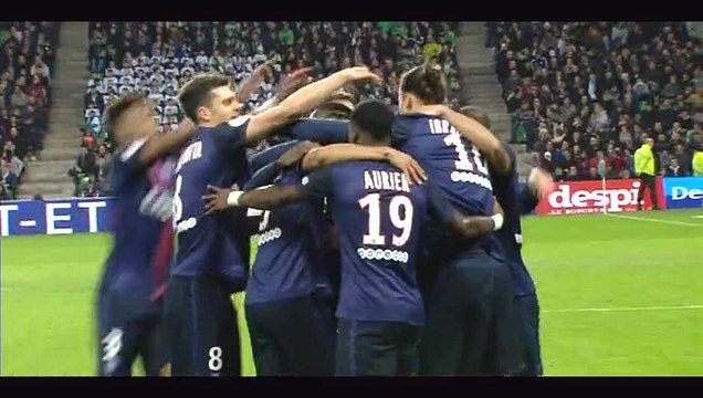 Zlatan Ibrahimović Goal HD - St Etienne 0-1 PSG - 31-01-2016