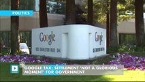 Google tax: Settlement 'not a glorious moment' for government