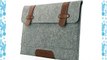 Mosiso Funda Blanda Bolso Sleeve de Fieltro para MacBook Air de 11 Pulgadas Gris