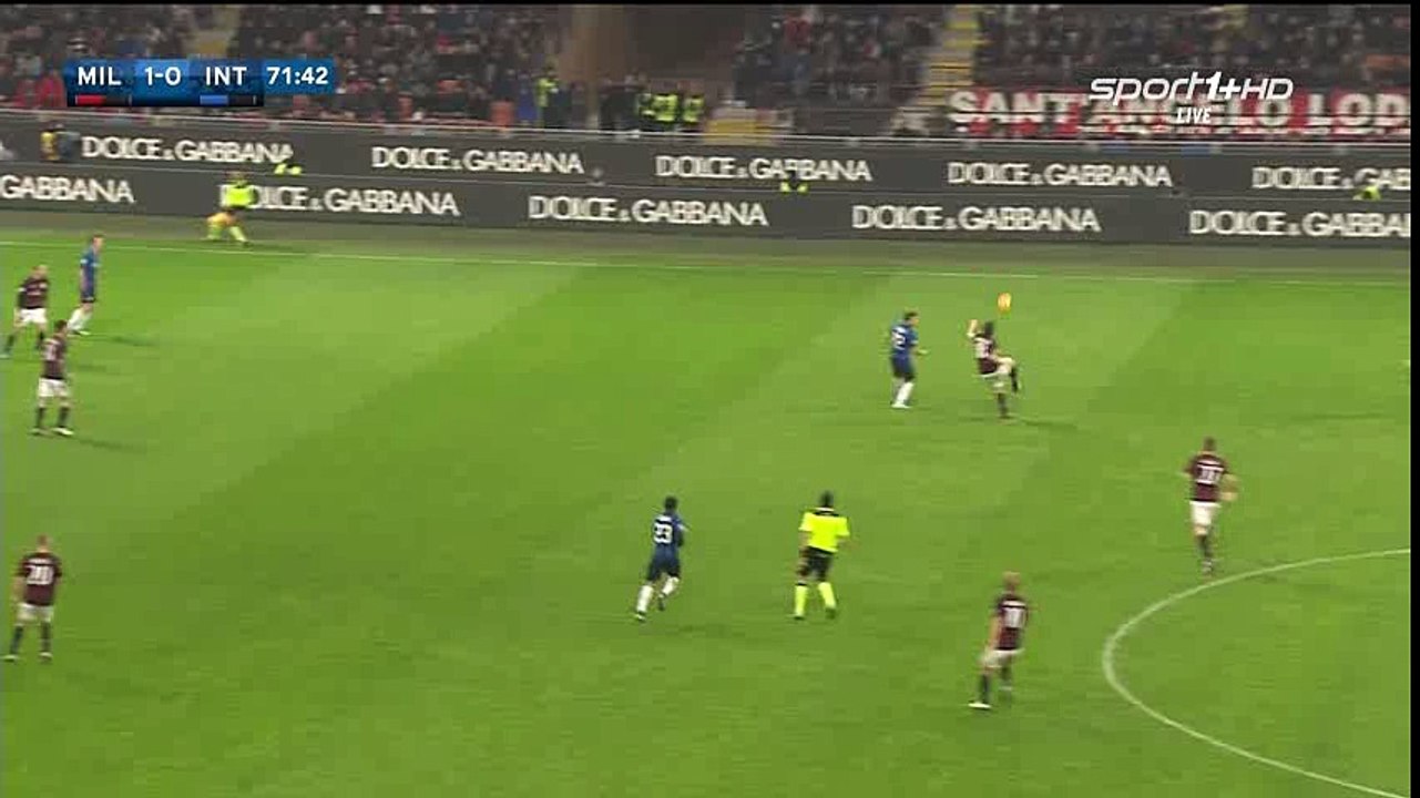 Carlos Bacca Goal HD - AC Milan 2-0 Inter - 31-01-2016
