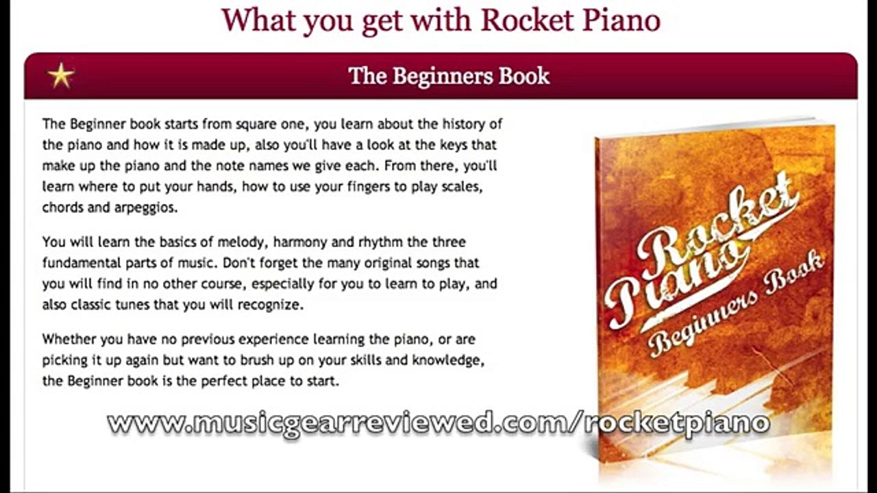 Rocket Piano Review - Online Piano Tutorials
