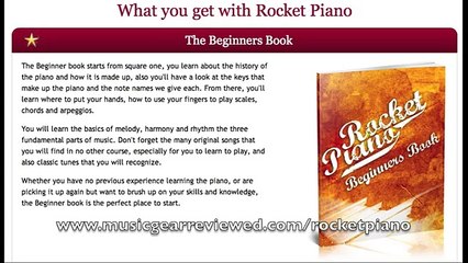 Rocket Piano Review - Online Piano Tutorials