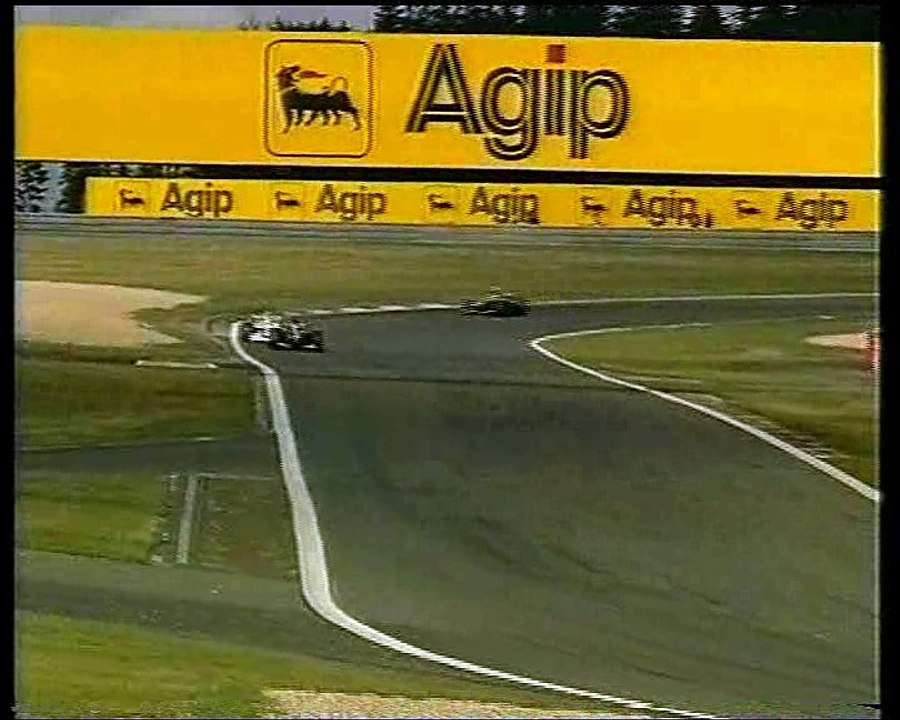 F1 1999 Europe  final 5 laps and finish, Dutch commentary