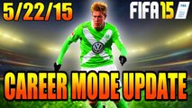 FIFA 15 Career Mode Update || 5/22/15 || De Bruyne , Morata , Smalling