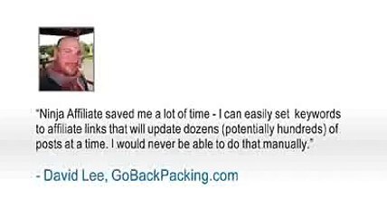 MaxBlogPress Ninja Affiliate Wordpress Affiliate Link Management Plugin 131