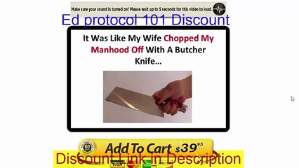 Ed protocol 101 Discount, Coupon Code, Get $12 OFF