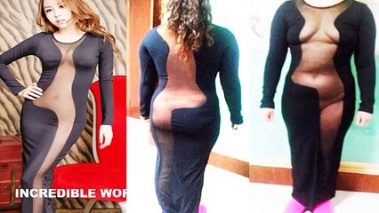 Woman Suffers Ill-Fit Cut-Out Dress Fail In Online Shopping From Taobao(FUll REPORT)!!!