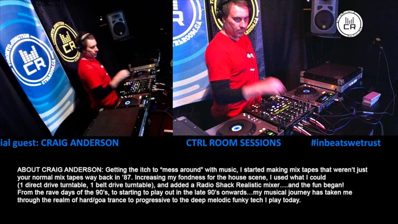 Craig Anderson @ CTRL ROOM - January 2016