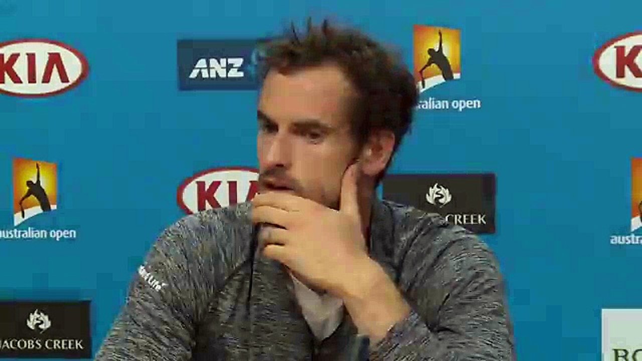 Andy Murray thanks wife Kim for support during Aus Open
