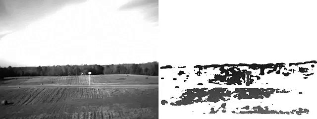 Stereo based obstacle detection for an RMAX helicopter