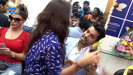 Zareen Khan & Gautam Gulati @ Launch Shuddh Saloon & SPA P3