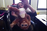 Furreal Friends Cuddles My Giggly Monkey and Toy Insider Mom Laurie Schacht Cuddle Up!