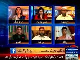 Uzair Baloch is Bashing on Sharmila Farooqi in a Live Show