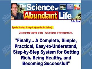 Science Of Abundant Life