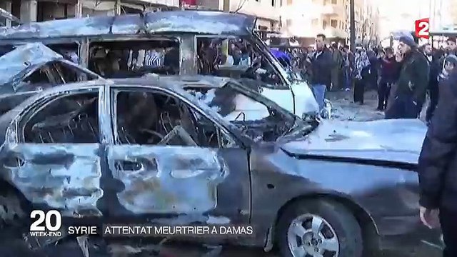 Syrie : plus de 60 personnes tuées dans un attentat à Damas