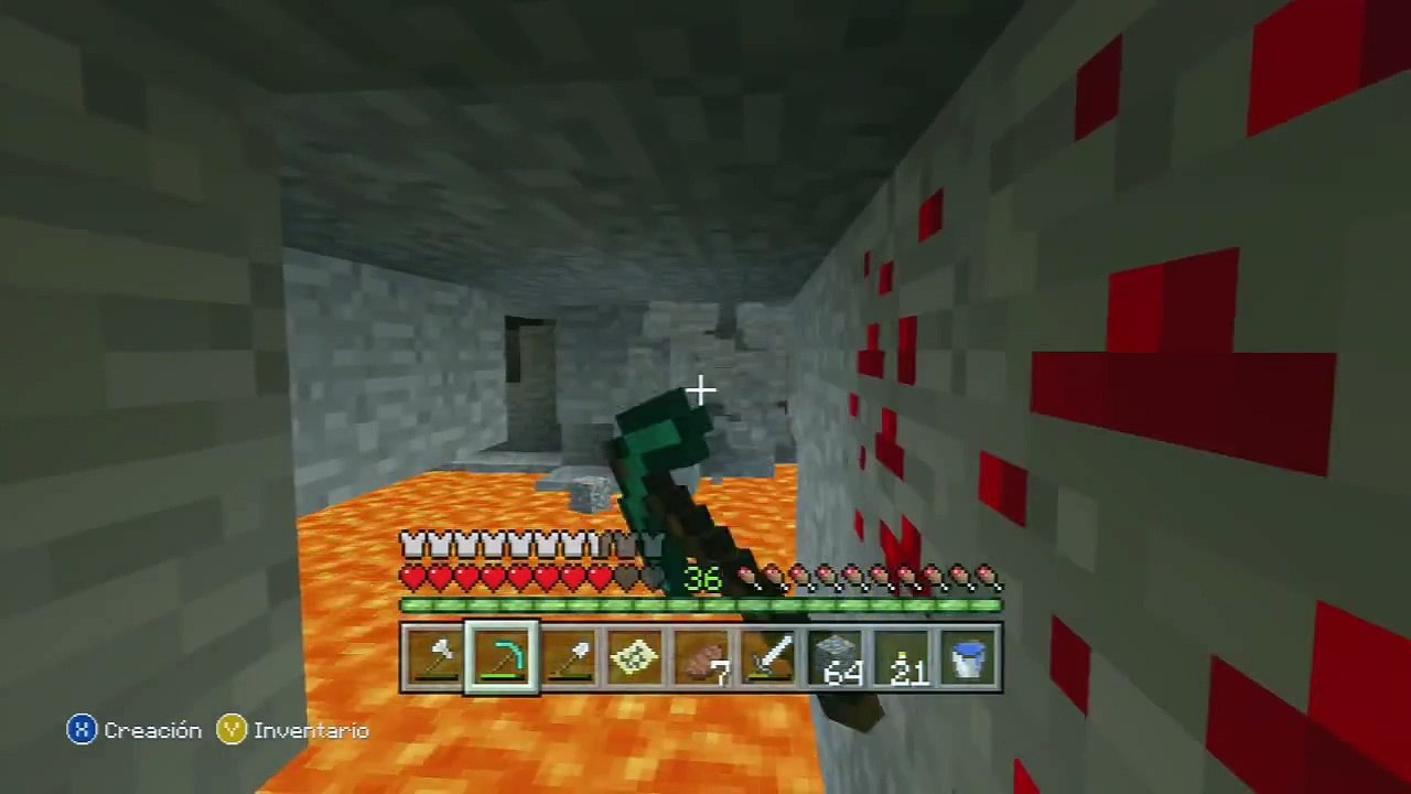 Minecraft Supervivencia En Xbox 360 - El Zombie Amoroso Y La Cueva Infinita ! #13