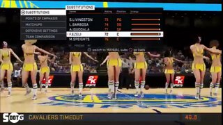 S-Dot Plays NBA 2K16 Charlotte Bobcats vs Oklahoma City Thunder