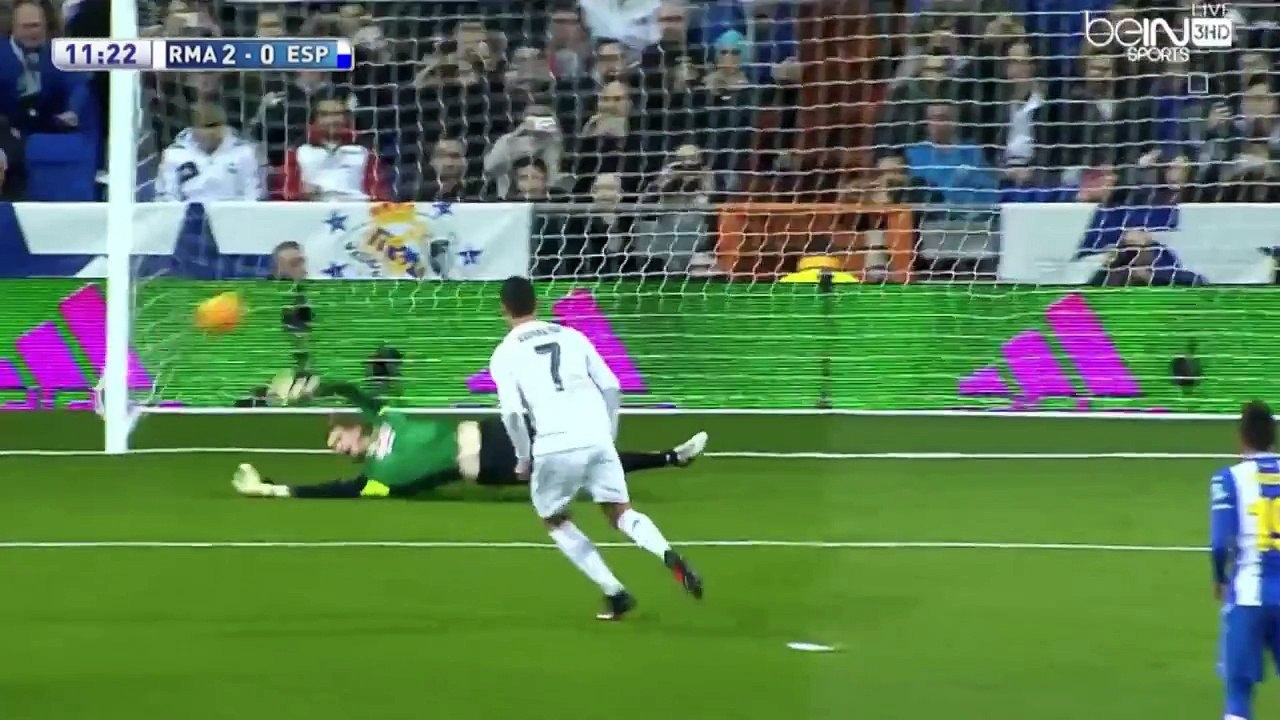 اهداف مباراة ريال مدريد اسبانيول 6-0 - الدوري ا...