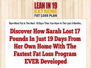 Lean In 19 - Extreme Fat Loss Plan