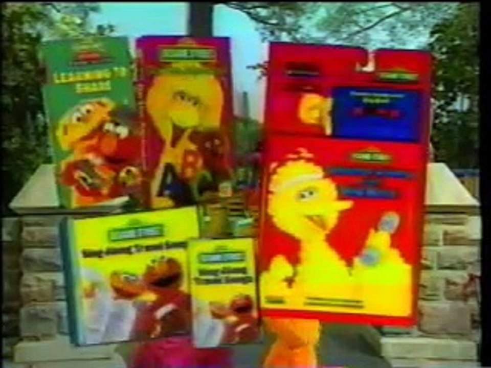 Opening To Sesame Street:Quiet Time 1997 VHS