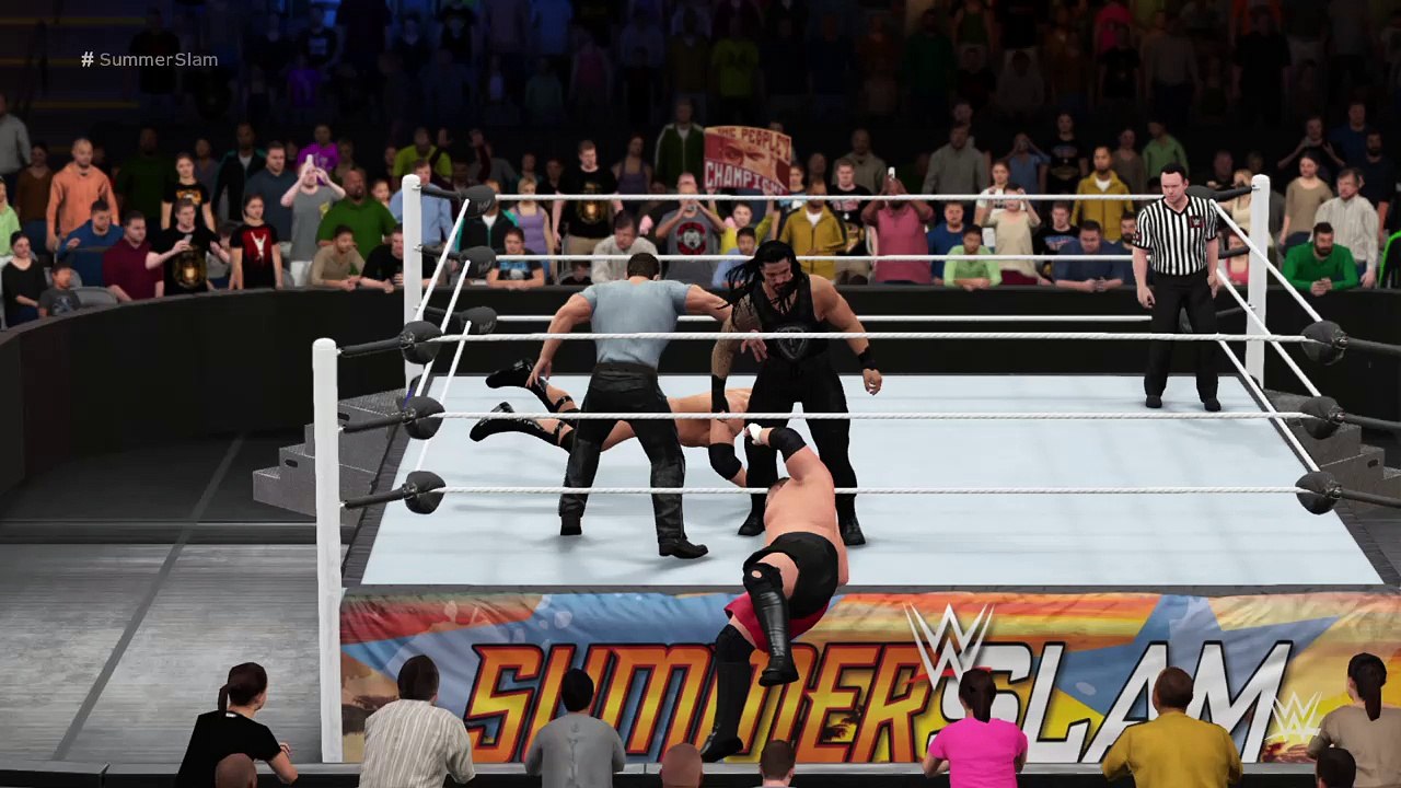 WWE 2K16 fatal 4way