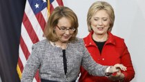 Gabby Giffords endorses Clinton before Iowa caucus