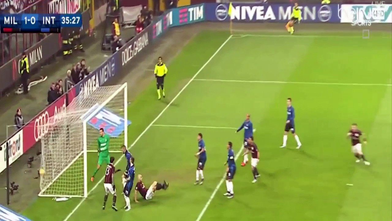 اهداف مباراة ميلان وانتر ميلان 3-0 -  الدوري ال...