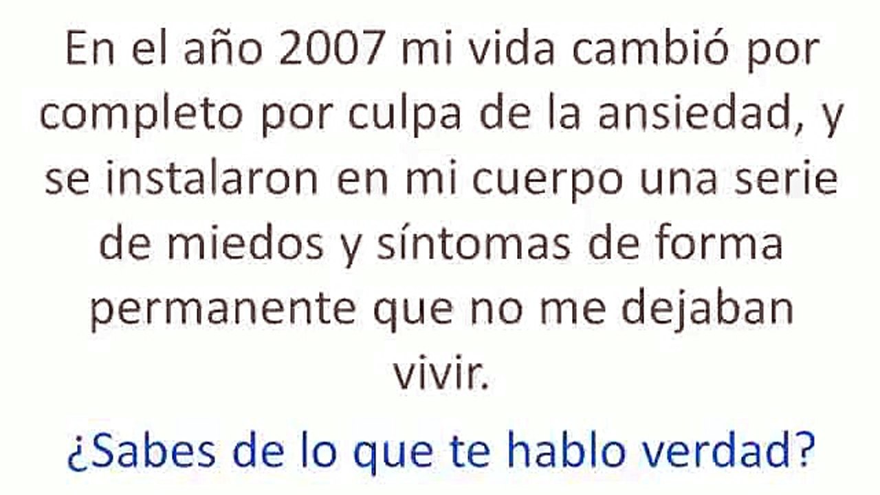 vive sin ansiedad eric