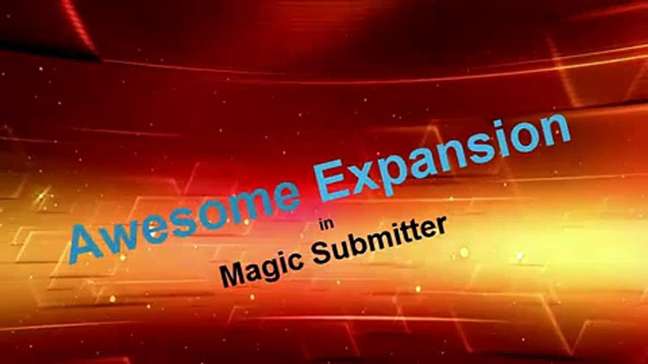 Magic Submitter Expanding sites to submit to
